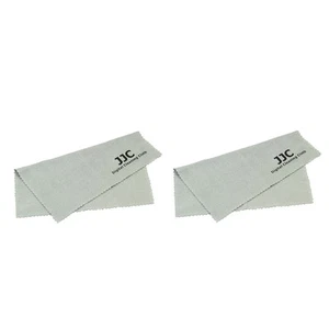 JJC 2PCS Micro Fiber Camera Lens Screen Glasses Eyeglass Cleaning Cloth - Picture 1 of 4