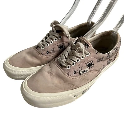 Vans Brain Dead x Era LX Rosa Mujer 10 Lona Cuero Zapatos de Skate Parte Superior Baja Foto 1 de 4