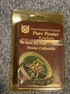 Nascar Driver Bobby Labonte Pure Pewter Keychain - Picture 1 of 2