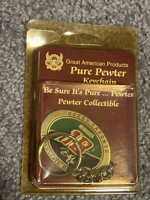 Nascar Driver Bobby Labonte Pure Pewter Keychain - Image 1 of 2