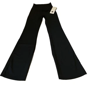 New with Tag New Mix Women's Black V-Shaped Flare Leggings Size S - Picture 1 of 10