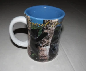 The Great Smoky Mountains Tennessee Black Bear Coffee Mug Cup Souvenir - Picture 1 of 4