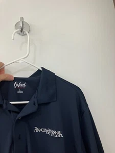 Franklin & Marshall  College blue golf polo  shirt short sleeve adult Large  NEW - Picture 1 of 1