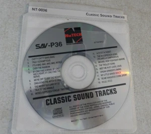 NuTech Karaoke SAV Classic Sound Tracks SAV-P36 - Picture 1 of 2