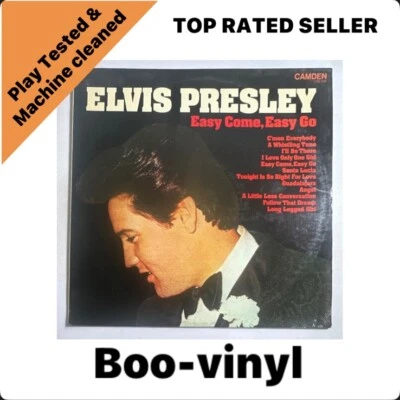Elvis Presley  Easy Come, Easy Go Lp Vinyl Record  Cds 1146 Ex / Vg+ - Image 1 of 4