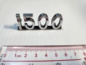 1500 chrome badge motif emblem body - Picture 1 of 7