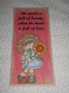 PRIMITIVE WORLD FULL BEAUTY LAMINATED BOOK MARK PLP 9-6 - Picture 1 of 1