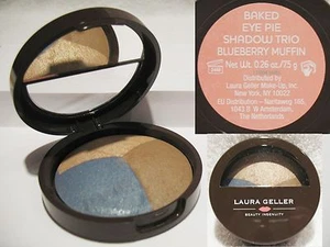 Laura Geller Baked Eye Pie Shadow Trio Blueberry Muffin (Full Size) - Picture 1 of 1