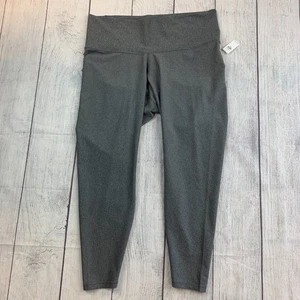 Legging Old Navy talla XXL Fitness ropa deportiva gris tiro extra alto nuevo con etiquetas - Imagen 1 de 10