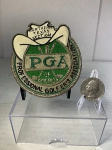 "De colección 1970 3"" PGA Golf Norte Texas Torneo Sombrero Insignia Escasa Publicidad" - Imagen 1 de 5