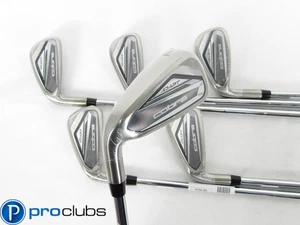 NEW Left Handed COBRA DS ADAPT IRONS 5-PW STEEL KBS TOUR LITE STIFF FLEX #457622 - Picture 1 of 7