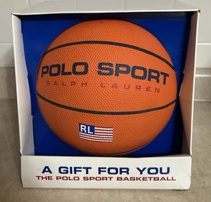 Vintage 1993 Polo Sport Ralph Lauren Spellout Flagge Geschenk Basketball neu aus altem Lagerbestand selten RL - Bild 1 von 5