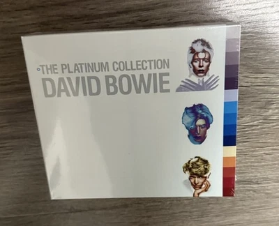 David Bowie Platinum Collection 3-CD Box Set NEW SEALED - Image 1 of 2