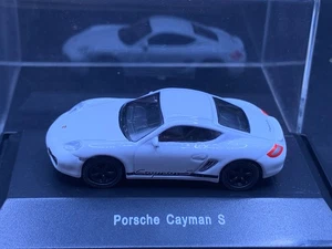 Schuco Modellbau Auto 1:87 H0 Porsche Cayman S weiß - Picture 1 of 1