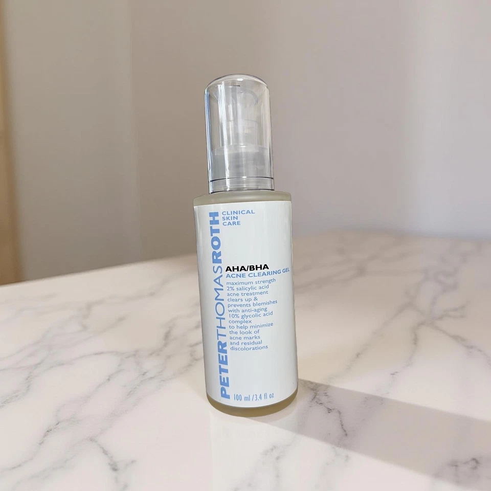 Gel limpiador Peter Thomas Roth Goodbye acné AHA/BHA 3,4 fl oz - nuevo auténtico Foto 1 de 1