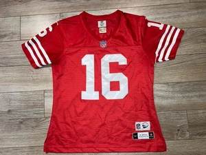 Joe Montana #16 San Francisco 49ers NFL Football Reebok Jersey Women’s Small S - Picture 1 of 3