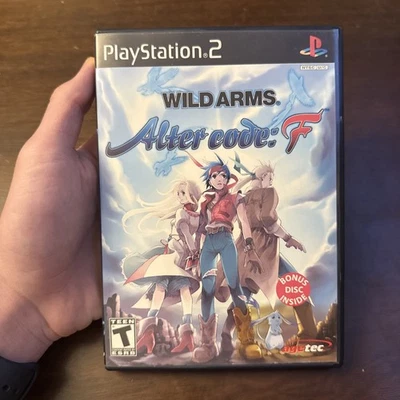 Wild Arms Alter Code F (Playstation 2 PS2) Complete W Bonus - Tested - Authentic - Image 1 of 4