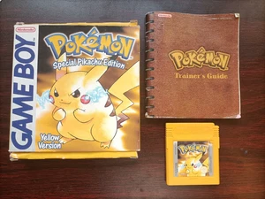 Pokémon Gelbe Version Nintendo Gameboy, OVP, funktionstüchtig speichern - Bild 1 von 9