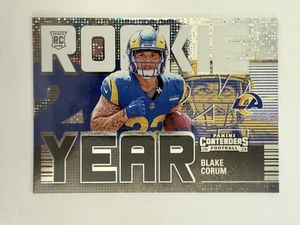 2024 Panini Contenders Rookie Of The Year Blake Corum Sparkle #13 - Picture 1 of 2
