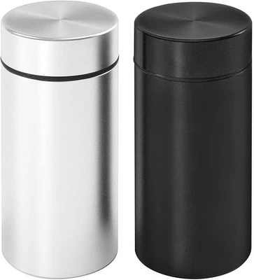 Tarro de almacenamiento de aluminio OZCHIN portátil hermético a prueba de olores contenedor botella múltiple Foto 1 de 4