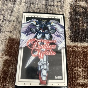 2000 Bandai VHS Video Tape GUNDAM WING ENDLESS WALTZ The Movie W/Clamshell Case - Picture 1 of 3