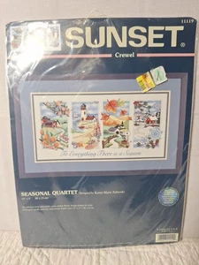 Vintage Dimensions "Seasonal Quartet" Crewel Stitching #11119 - Bild 1 von 5