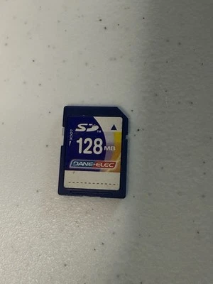 Dane-Elec 128mb SD Camera Memory Card - Image 1 of 2
