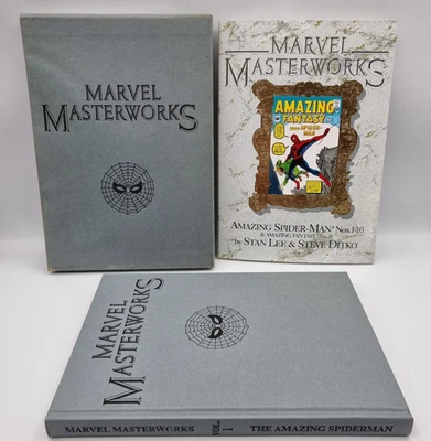 Marvel Masterworks Vol.1 Amazing Spider-Man 1-10 Limited 1997 1st Edition 0395  - Image 1 of 4