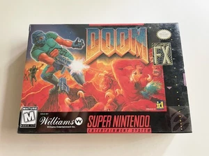 Doom Super Nintendo SNES Factory Sealed New 1995 - Picture 1 of 11