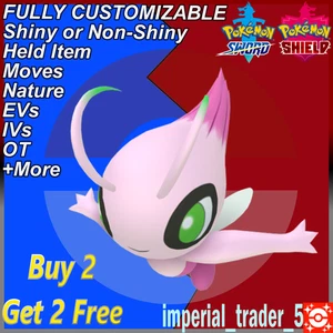 Pokémon Espada y Escudo ✨ Celebi Brillante ✨ Con Mejor 6IV Personalizable - Imagen 1 de 1
