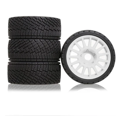 Ruedas y neumáticos W233 para 1/7/8WRC Rally Thor/KM Flying God/ARRMA ZD/MJX KYOSHO Foto 1 de 4