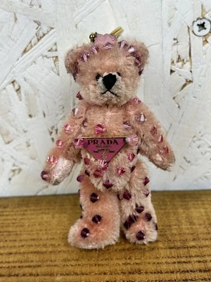 00s Prada Pink Cute Trick Bear 2008 Key Holder Bag Charm Size 10 cm - Image 1 of 4