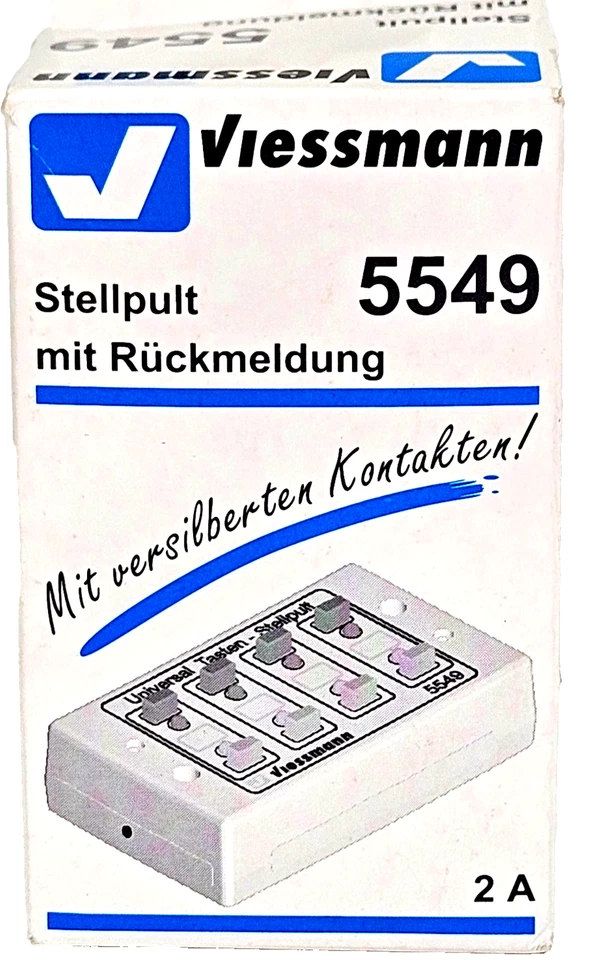 Viessmann 5549 Universal Push-Button Control Panel 8 Built In Red And Green LEDs - Image 1 of 4