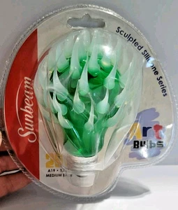 New Y2K Sunbeam Art Light Bulb Retro Neon Green Drip style Light Bulb - Picture 1 of 6