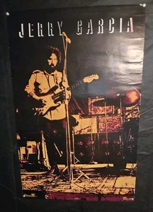 Póster DE COLECCIÓN JERRY GARCIA 35x23 Promo Tamaño Completo Original Winterland (LEER) - Imagen 1 de 4