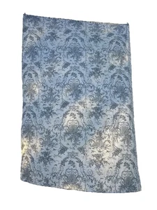 Le Telerie Toscane Luxury Cotton Tablecloth Italy Gray Black French Toile - Picture 1 of 6