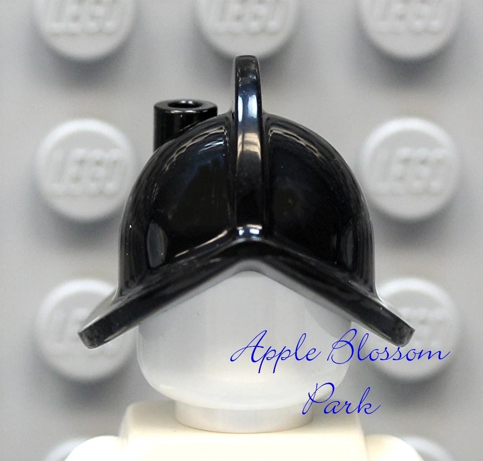 NUEVO Lego Minifigura Negro CASCO CONQUISTADOR Sombrero - Armada Pirata Capitán Head Gear Foto 1 de 1