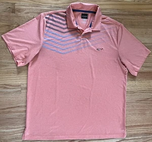 Greg Norman Polo Golf Shirt Herren XL Heather Peach Tasso Elba - Bild 1 von 3