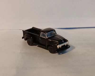 Ford F-350 1954 Classic Metal Works camioneta negra escala N Foto 1 de 4