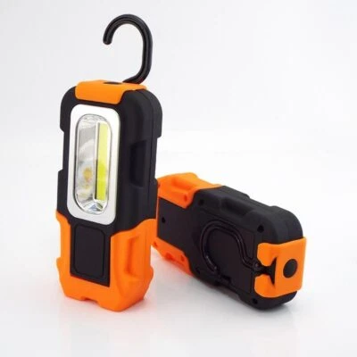 Hand COB LED Flashlight Magnetic work light Lamp For Car repair camping Hiking - Image 1 of 4