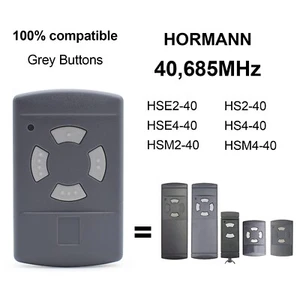 1 transmisor de mano de puerta de garaje para Hörmann 40.685MHz HSE2 HSM4/2 HSE4 HS2/4 - Imagen 1 de 6