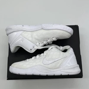 Nuevo en caja Nike Kobe 8 Protro (PS) Halo Triple Blanco VIII Talla UK 10 US 10.5C EU 27.5 - Imagen 1 de 6