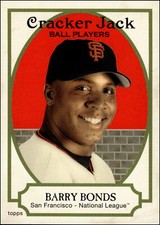 2005 Topps Cracker Jack #127 Barry Bonds    San Francisco Giants