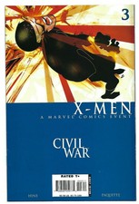 Marvel Comics CIVIL WAR X-MEN #3 first printing