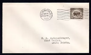 US 1931 BUFFALO 30 CENT FDC "WASHINGTON SEPT. 8, 1931" Sc. #700 - Picture 1 of 2