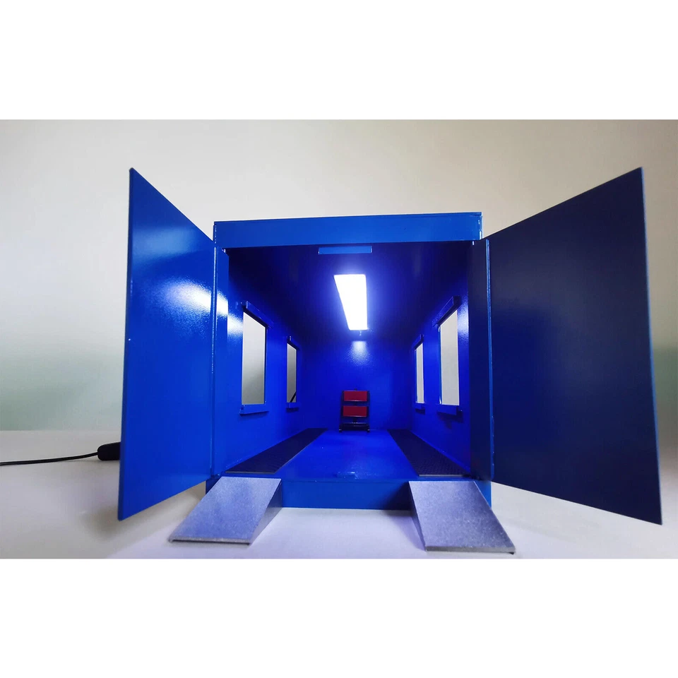 Diorama 1/18 Coche Garaje Taller Mantenimiento Reparación utilería Escena Exhibición Juguete ModoH Foto 1 de 4