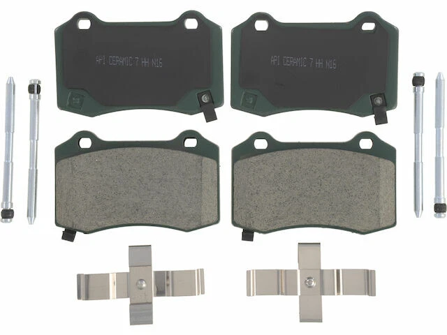 Rear API PCT Ceramic Brake Pad Set fits Tesla S 2012-2017 93VKQY - Изображение 1 из 1