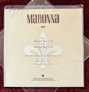 MADONNA INCREDIBLE  1984 SEALED LP LOGO MATERIAL GIRL PROMO RECORD LIKE A VIRGIN - Picture 1 of 8