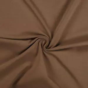 Algodón Jersey Spandex Elástico Vestido Tejido - Topo - Imagen 1 de 1