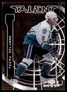 2000-01 Upper Deck MVP Talent Teemu Selanne Anaheim Mighty Ducks #M2